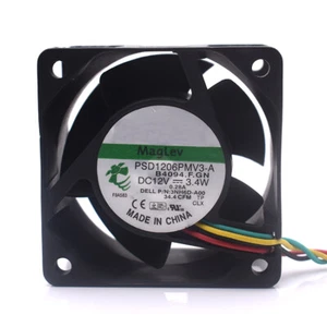 For SUNON PSD1206PMV3-A 60*60*38mm 12V 3.4W Cooling fan for DELL Server 4-wire - Picture 1 of 2