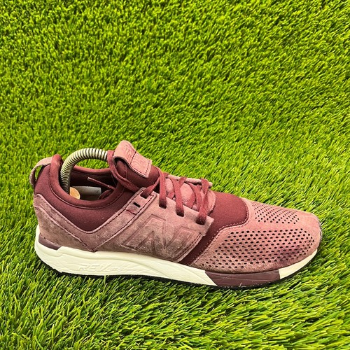 Scarpe sneakers New Balance 247 uomo taglia 7 rosso bianco corsa atletica passeggio