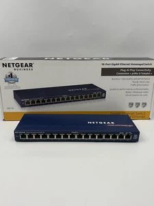 NETGEAR 16-Port Gigabit Ethernet Unmanaged Switch (GS116NA) ** - Picture 1 of 6
