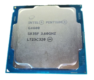 Intel Pentium G4600 2-Core 3.6GHz Socket LGA1151 SR35F CPU Processor - Image 1 of 2