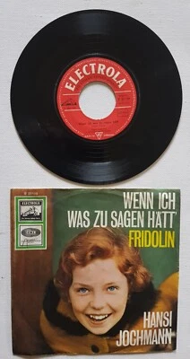 Vinyl Single, Hansi Jochmann, Wenn ich was zu sagen hätt - Image 1 of 2