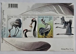 Finland 1997 Cranes Birds Miniature Sheet MNH - Picture 1 of 1