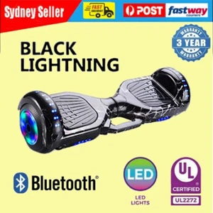 Adjustable Safe Handle Self Balancing Skateboard Hoverboard Scooter Child Adult - Picture 1 of 11