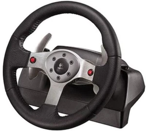Logitech G25 Racing Wheel + Pedals + Shift PS3 Controller Video Game Accessories - Picture 1 of 1