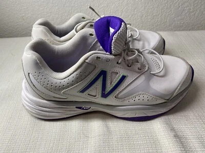 Zapatos de entrenamiento New Balance para mujer WX824WV1 blancos talla 5,5 Foto 1 de 4