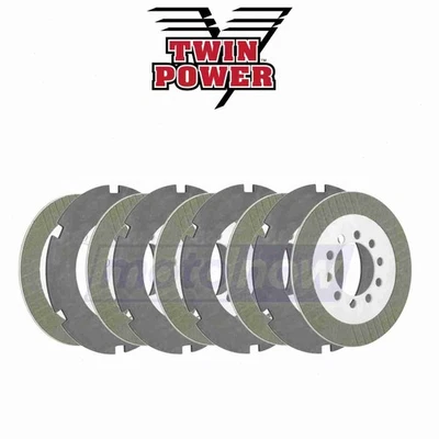 Twin Power Clutch Kit for 1970-1984 Harley Davidson FLH Electra Glide - vt Foto 1 de 4