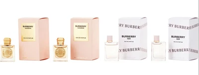 BURBERRY MINIS | Women's 4 Pcs Gift Set: 2 Goddess, 2 Her | SEALED - Image 1 of 4