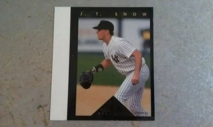 J.T. Snow NY Yankees 1993 Fleer Golden Moments PROOF ODDBALL WOW - Picture 1 of 1