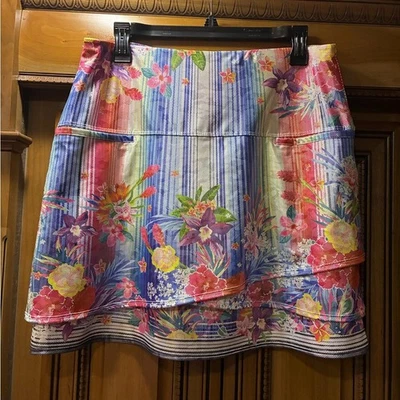 Falda Tenis Floral Lucky in Love Talla Grande (12) Foto 1 de 4