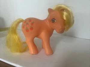 My Little Pony Applejack Collector Pose Yellow Hair Vintage G1 1983 Hong Kong - Bild 1 von 12