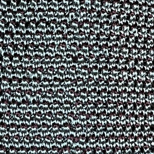 GREY & WINE Nick Bronson mens knitted luxury silk tie made in Italy (RRP £50.00) - Picture 1 of 7