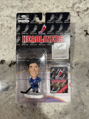 1996 Corinthian NHL Headliners Mario Lemieux Figurine - NOC Cover
