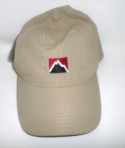 Pinnacle Hat Beige with Adjustable Strap Embroidered Logo Imperial OSFM NWT - Picture 1 of 8
