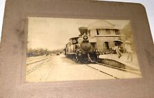 Rare Antique Barasoain Malolos Railroad Train Station Philippines Cabinet Photo!