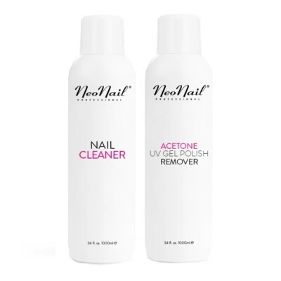 NEONAIL Cleaner & Acetone UV Nagellack Entferner Polish Lacken 100/500/1000ml