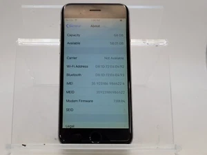 Apple iPhone 6 - 64GB - Space Gray (NG4W2LL/A) AT&T - Afbeelding 1 van 7
