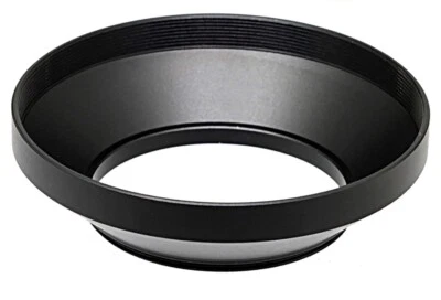 Slim Low Profile Metal Wide Angle Lens Hood for Leitz Voigtlander Canon Nikon - Image 1 of 3