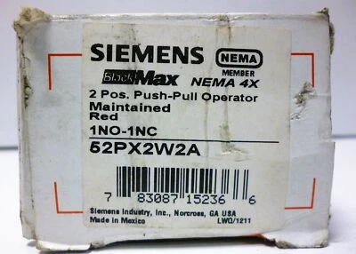 Siemens 52PX2W2A Push/Pull Button - Image 1 of 4