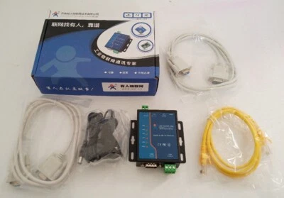 USR-TCP232-410S Server RS 232/ RS 485 Serial Terminal Power Supply-Brand New-US - Image 1 of 4