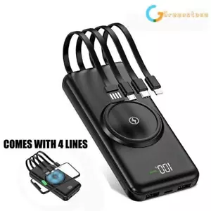 9000000mAh Portable Power Bank Wireless Charger Fast Charging Magnetic Charger - Picture 1 of 21