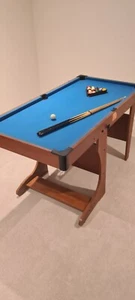 4ft 6 Fold away pool and snooker table - Picture 1 of 10