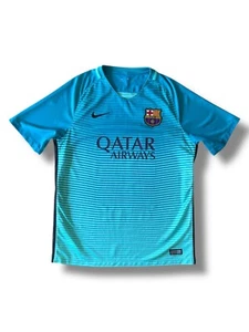 Nike Dri-Fit Barcelona 2016-2017 Third Soccer Jersey Size Large - Picture 1 of 24