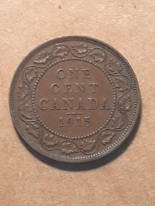 1915 ONE CENT KANADA - Bild 1 von 2