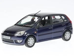 Ford Fiesta 2001 5d bluemetallic diecast model car Minichamps 1/43 - Picture 1 of 4