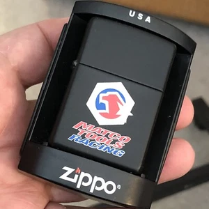 Vintage 2002 Matco Tools Racing Team Zippo Lighter Black In Box New - Picture 1 of 6