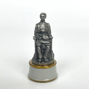 VTG 1983 Franklin Mint Civil War Chess Piece Bishop Confederate PGT Beauregard - Picture 1 of 8