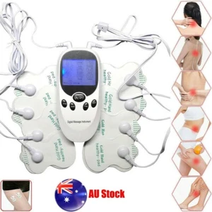 Electrical Massager Tens Machine Unit Back Pain Therapy Pulse Muscle Stimulator - Picture 1 of 12