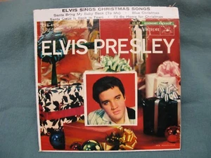 ELVIS PRESLEY / Sings Christmas Songs / RCA VICTOR EPA-4108 Press USA 1957 EP EX - Picture 1 of 4