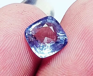 2.00 Ct 100% Natural Aquamarine Loose Gemstones Cushion Shape Certified - Picture 1 of 6