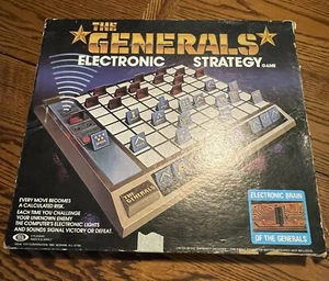 Vtg The Generals Electronic Strategy Game 1980 Ideal Complete Tested Working 80s - Picture 1 of 24