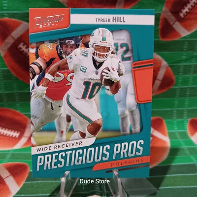 2022 Panini Prestigious Pros - Tyreek Hill #PP-THL - Miami Dolphins - Image 1 of 2