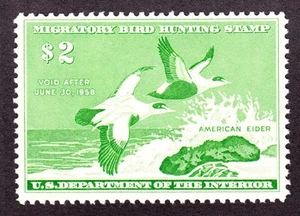 US RW24 $2 Duck Hunting Mint VF-XF OG NH SCV $95 (04) - Picture 1 of 2