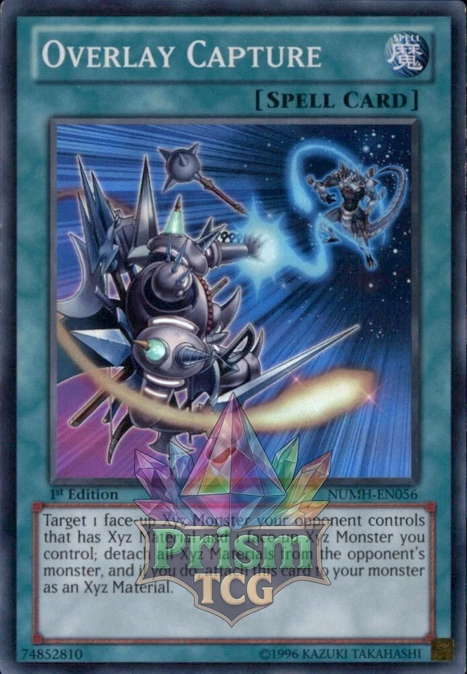 1st ed Overlay Capture super rare NUMH-EN056 Yugioh - Image 1 of 1