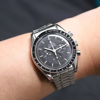 Reloj Omega Speedmaster Moonwatch "Pumpkin Patina" 42 mm solo alrededor de 1991 3570,50 Foto 1 de 4