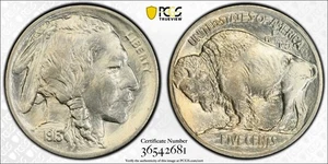 1913 Buffalo Nickel PCGS MS67 Type 1 - Picture 1 of 4