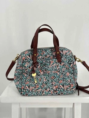 Cartera con estampado azul claro Fossil Foto 1 de 2