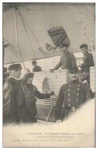 S8946/ Luneville - Un Dirigeable allemand, type Zeppelin Luftschiff AK 1913  - Picture 1 of 2