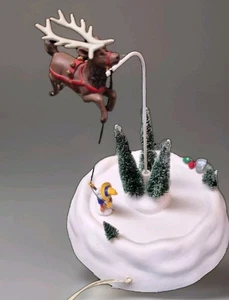 Dept 56 "Flight Training" Christmas Snow Village North Pole #56.57232 Animated - Picture 1 of 6