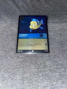 Disney Lorcana Fabled Flounder - Voice of Reason 147/204 Foil - Imagen 1 de 2