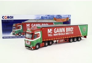 Corgi 1/50 Scale CC15812 - Mercedes Benz Actros MP4 Cutrainside Trailer - Picture 1 of 1