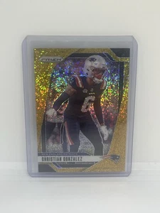2024 Panini Prizm - Christian Gonzalez #198 Gold Sparkle Prizm /24 - Picture 1 of 2