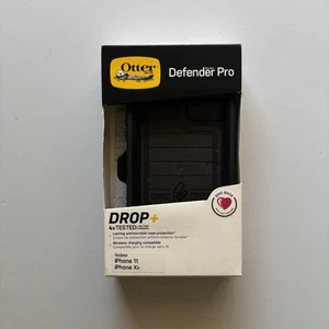 OtterBox Apple iPhone 11/iPhone XR Defender Series Pro Case - Black - Photo 1 sur 4
