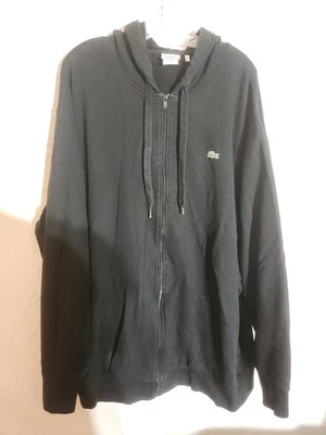 Lacoste Mens Size 11L Hoodie 3X,3XLT B&T Green Gator PREOWNED EXCELLENT  - Image 1 of 4