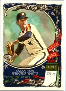 2023 Topps Allen & Ginter #SS-24 Nolan Ryan Spotless Spans - Picture 1 of 2