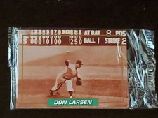 Skin Bracer by Mennen Baseball Card Set Rare Sealed NIP