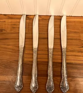 Lot Oxford Hall OXH19 Stainless Steel Butter Knives Korea Floral Replacement - Picture 1 of 5
